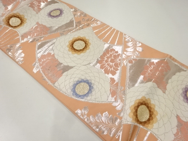 JAPANESE FUKURO OBI / WOVEN KIKU